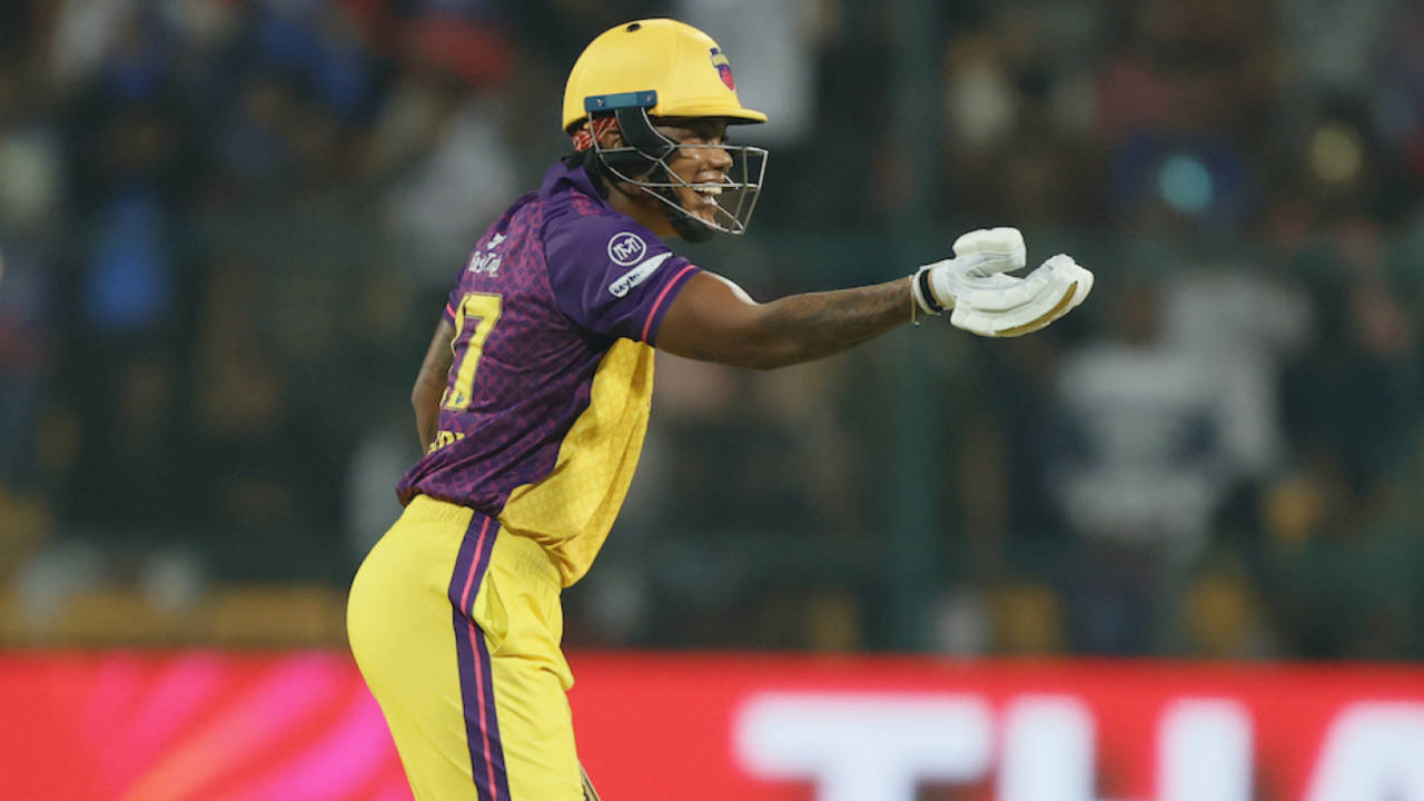Chinelle Henry's 18-ball fifty was the joint-fastest across the WPL, Delhi Capitals vs UP Warriorz, WPL 2025, Bengaluru, February 22, 2025