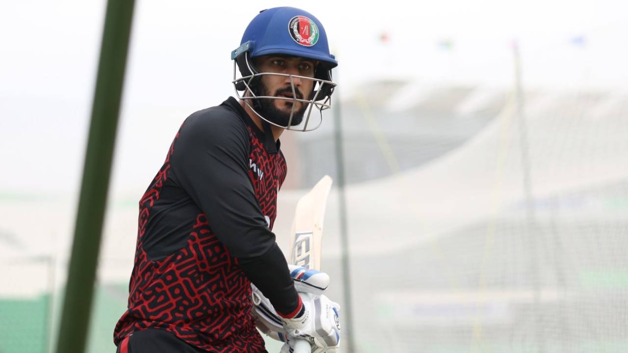Ikram Alikhil waits for the ball, Afghanistan vs England, ICC Men's Champions Trophy, Lahore, February 25, 2025