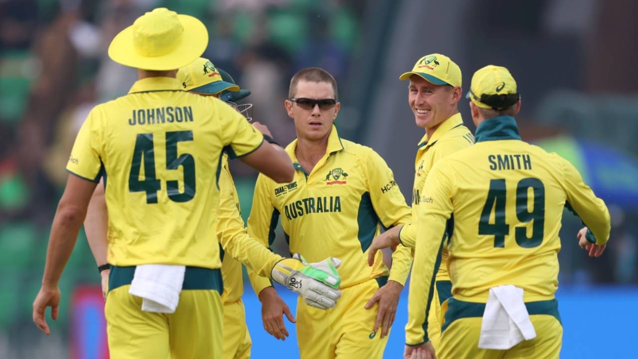 Adam Zampa was instrumental as Australia wrested control back from Afghanistan, Afghanistan vs Australia, Champions Trophy, Lahore, February 28, 2025