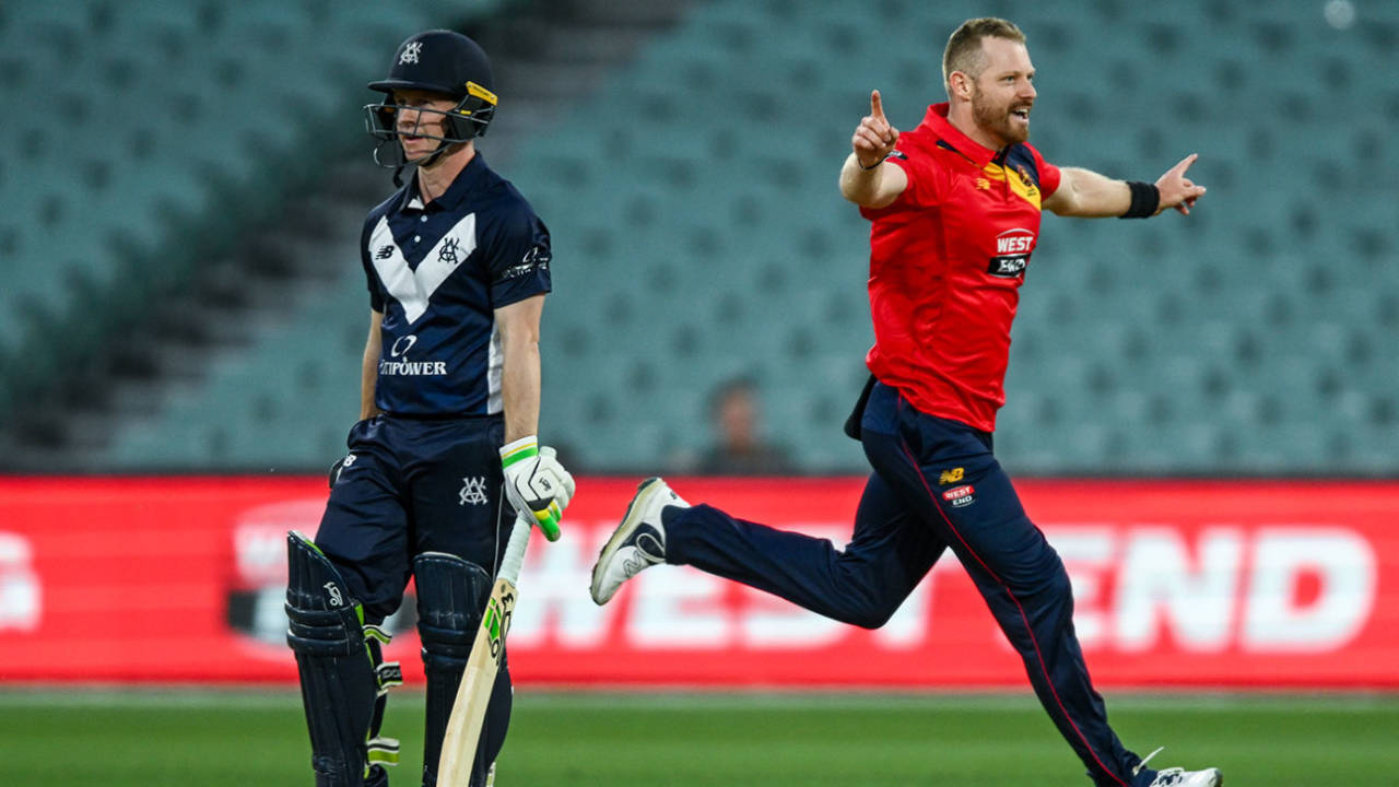 Nathan McAndrew took key wickets, South Australia vs Victoria, One-Day Cup, Adelaide Oval, March 1, 2025