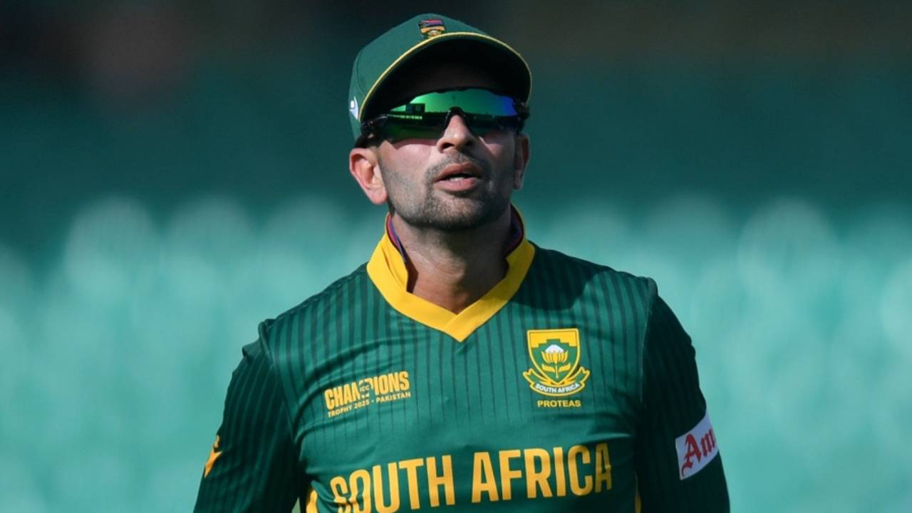 Keshav Maharaj picked up 2 for 35, South Africa vs England, Karachi, Champions Trophy, March 1, 2025