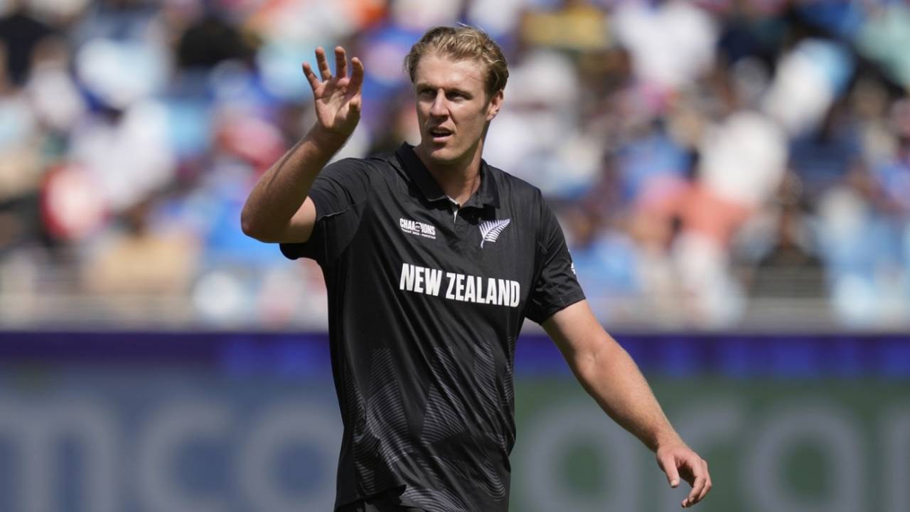Kyle Jamieson found prodigious swing with the new ball, India vs New Zealand, Champions Trophy, Dubai, March 2, 2025