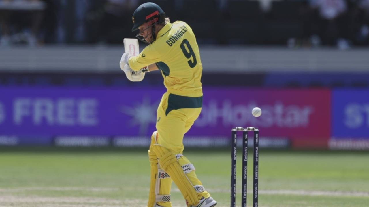 Cooper Connolly nicks one behind, Australia vs India, 1st semi-final, Dubai, Champions Trophy, March 4, 2025