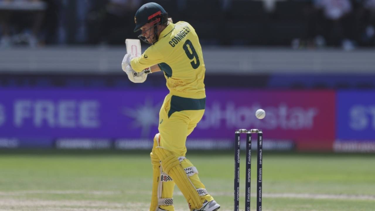 Cooper Connolly nicks one behind, Australia vs India, 1st semi-final, Dubai, Champions Trophy, March 4, 2025