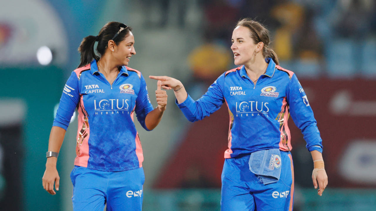 Amelia Kerr ran through Warriorz for figures of 5 for 38, Mumbai Indians vs UP Warriorz, WPL, Lucknow, March 6, 2025