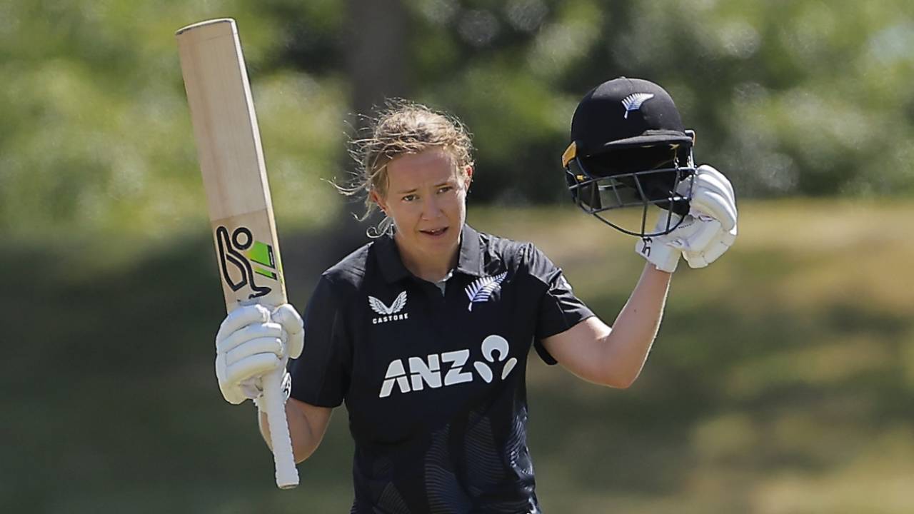 Maddy Green scored her second ODI century, New Zealand vs Sri Lanka, 2nd ODI, Nelson, March 7, 2025