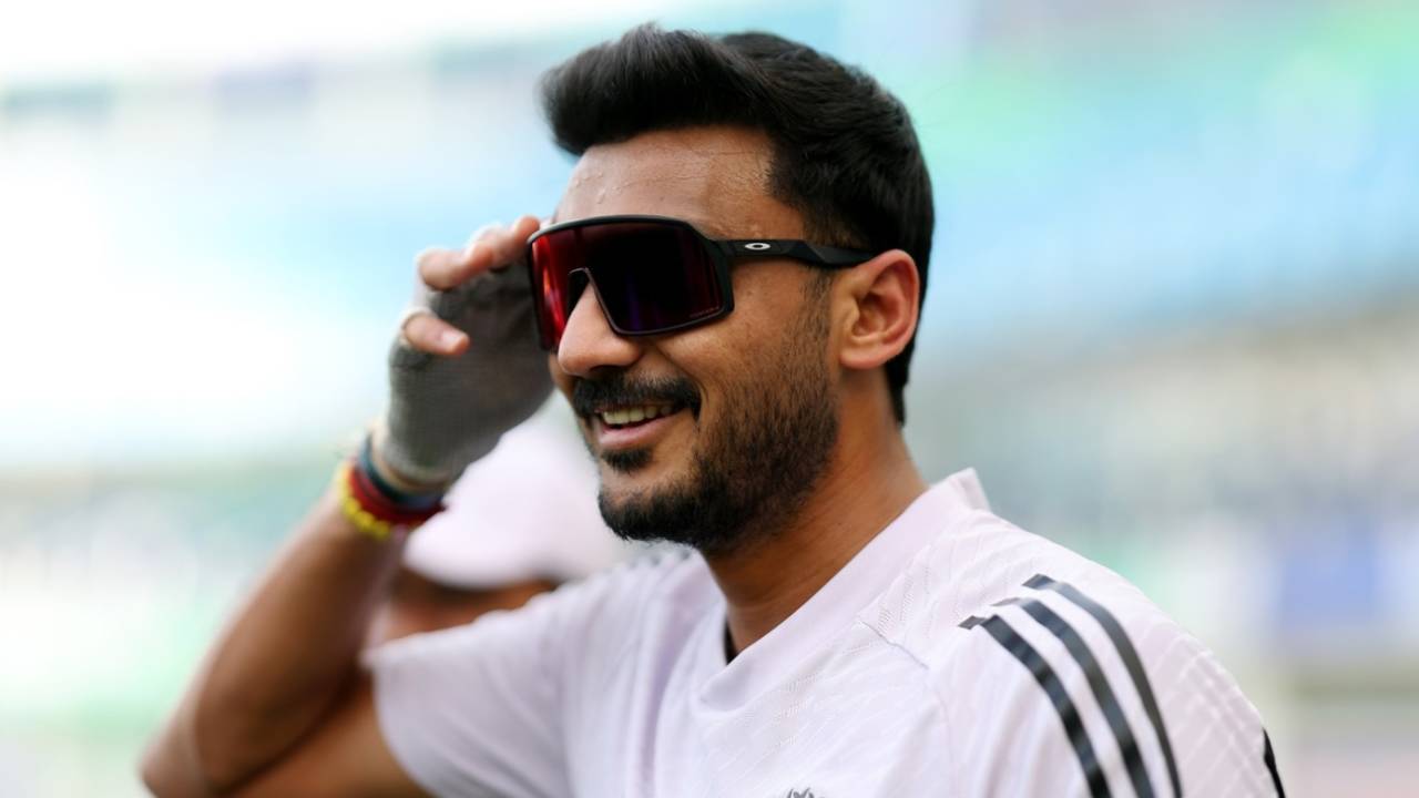 Axar Patel is all smiles ahead of the final, India vs New Zealand, Champions Trophy final, Dubai, March 8, 2025