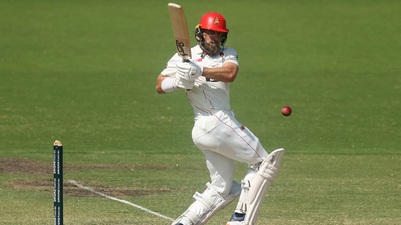 Jake Lehmann put together a vital innings, Victoria vs South Australia, Sheffield Shield, Junction Oval, March 9, 2005