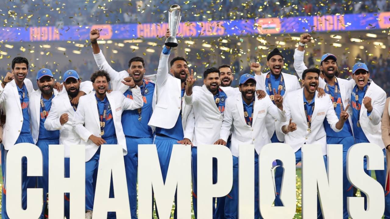 India win their third Champions Trophy title, India vs New Zealand, Champions Trophy final, Dubai, March 9, 2025