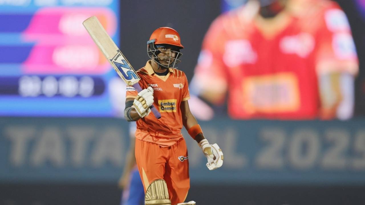 Bharti Fulmali hit 61 off just 25 balls, Gujarat Giants vs Mumbai Indians, WPL, Brabourne, Mumbai, March 10, 2025