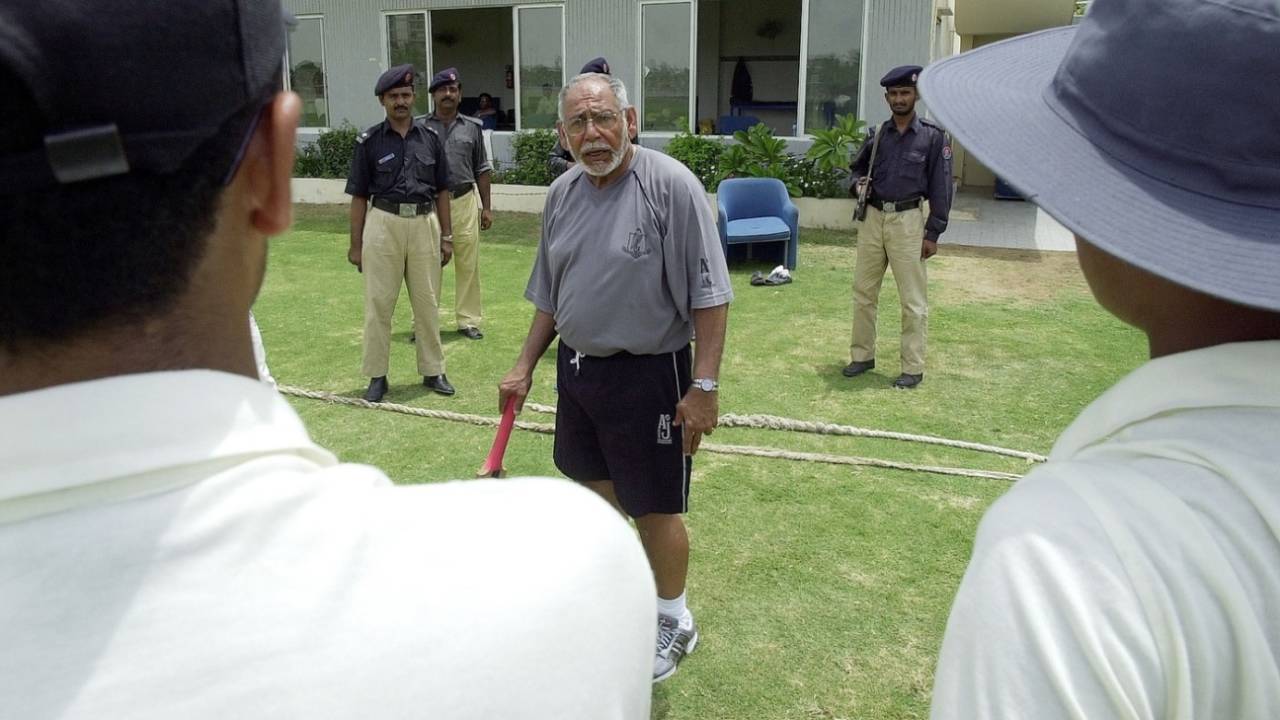Syed Abid Ali has coached UAE, July 16, 2003, Karachi