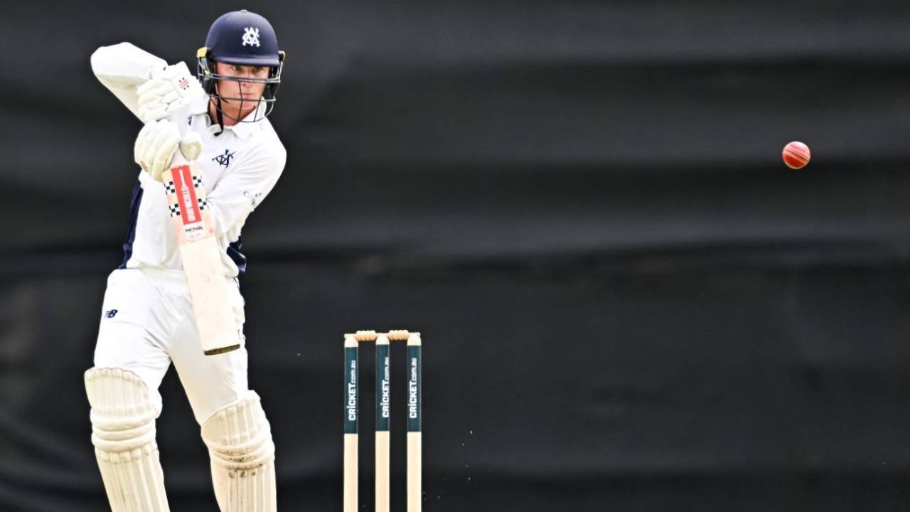 Oliver Peake made an impressive 52 on first-class debut aged 18, Western Australia vs Victoria, Sheffield Shield, WACA ground, March 15, 2025 