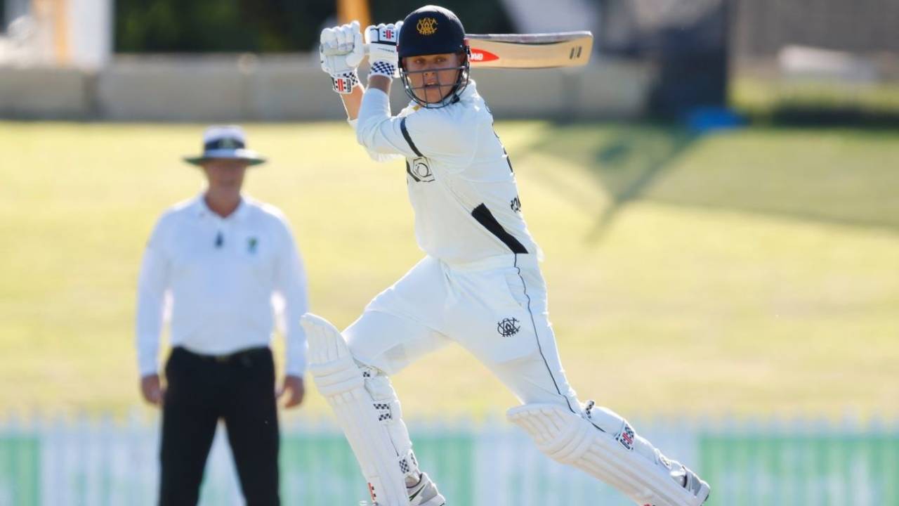 Cooper Connolly top scored with 56, Western Australia vs Victoria, Sheffield Shield, WACA ground, March 16, 2025 