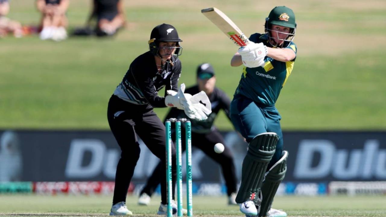 Beth Mooney posted another half-century, New Zealand vs Australia, 2nd women's T20I, Mount Maunganui, March 23, 2025