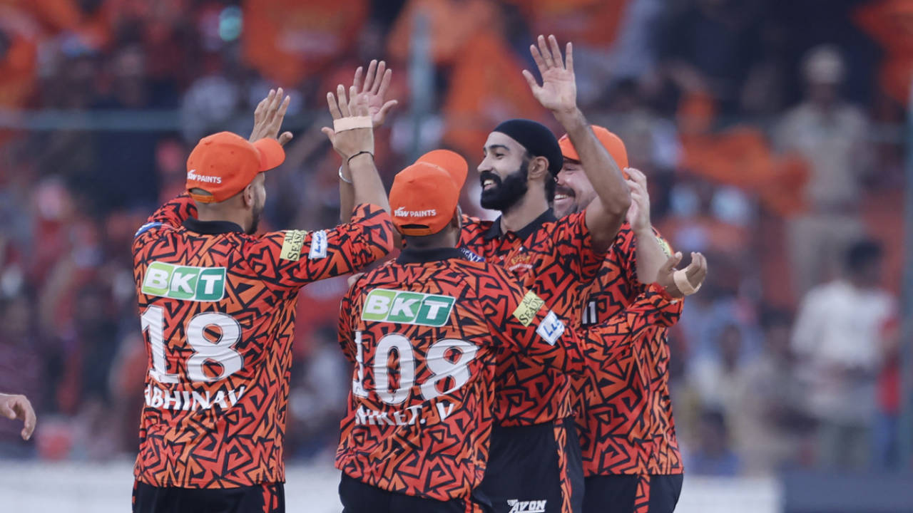 Simarjeet Singh struck twice in his first over, Sunrisers Hyderabad vs Rajasthan Royals, IPL 2025, Hyderabad, March 23, 2025