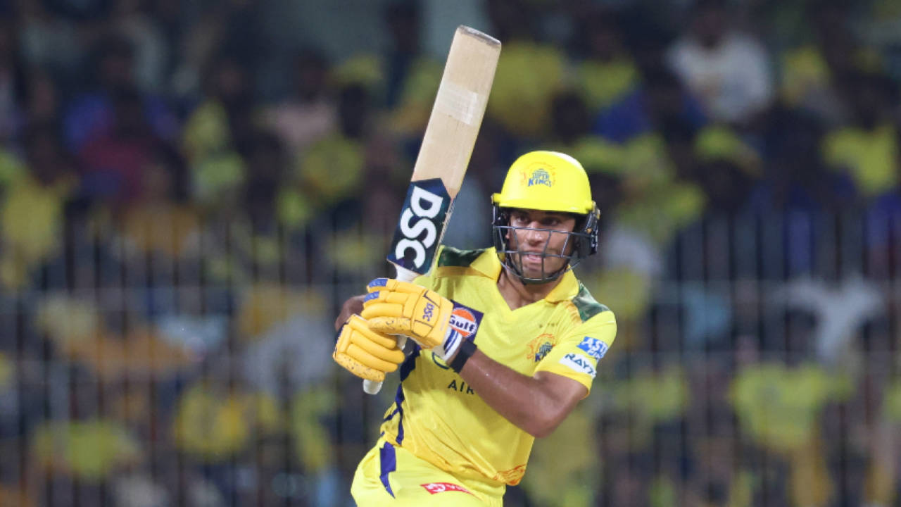 Rachin Ravindra anchored CSK's chase, Chennai Super Kings vs Mumbai Indians, IPL 2025, Chennai, March 23, 2025