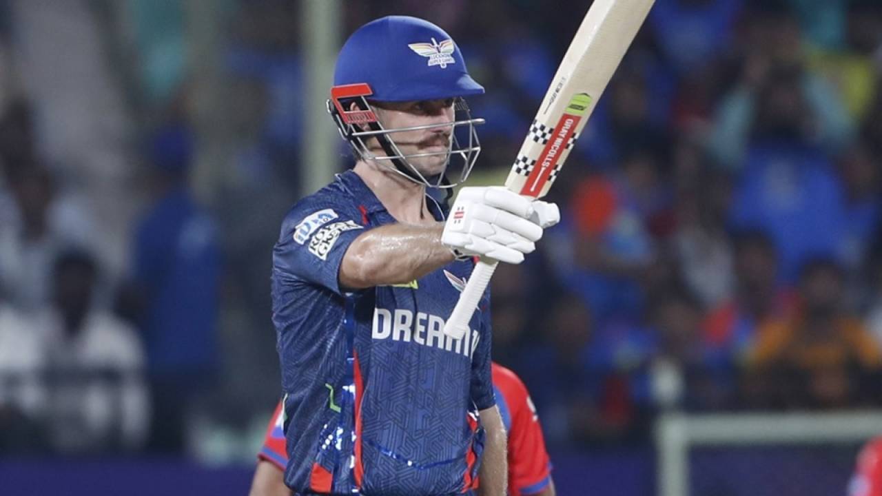 Mitchell Marsh brought up a 21-ball fifty, Delhi Capitals vs Lucknow Super Giants, IPL 2025, Visakhapatnam, March 24, 2025