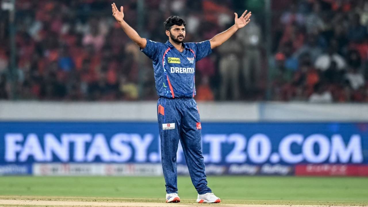 Shardul Thakur struck twice in two balls, Sunrisers Hyderabad vs Lucknow Super Giants, IPL 2025, Hyderabad, March 27, 2025
