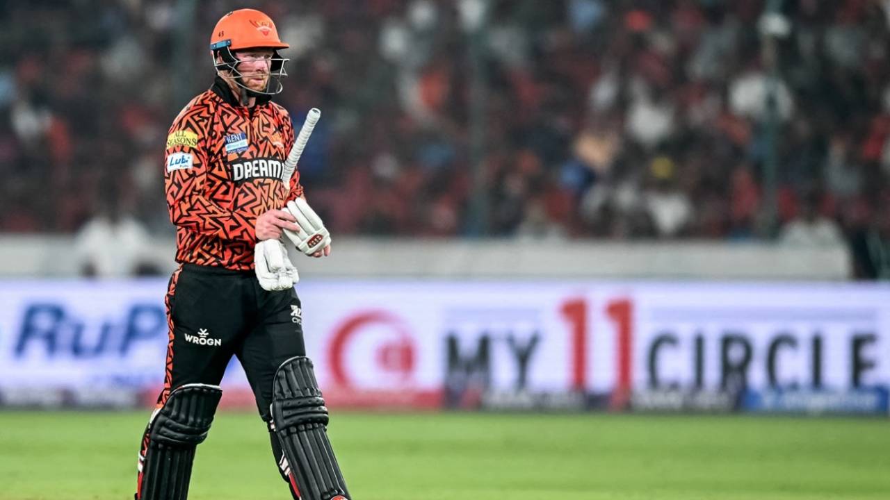 Heinrich Klaasen departed for 26 off 17 balls, Sunrisers Hyderabad vs Lucknow Super Giants, IPL 2025, Hyderabad, March 27, 2025