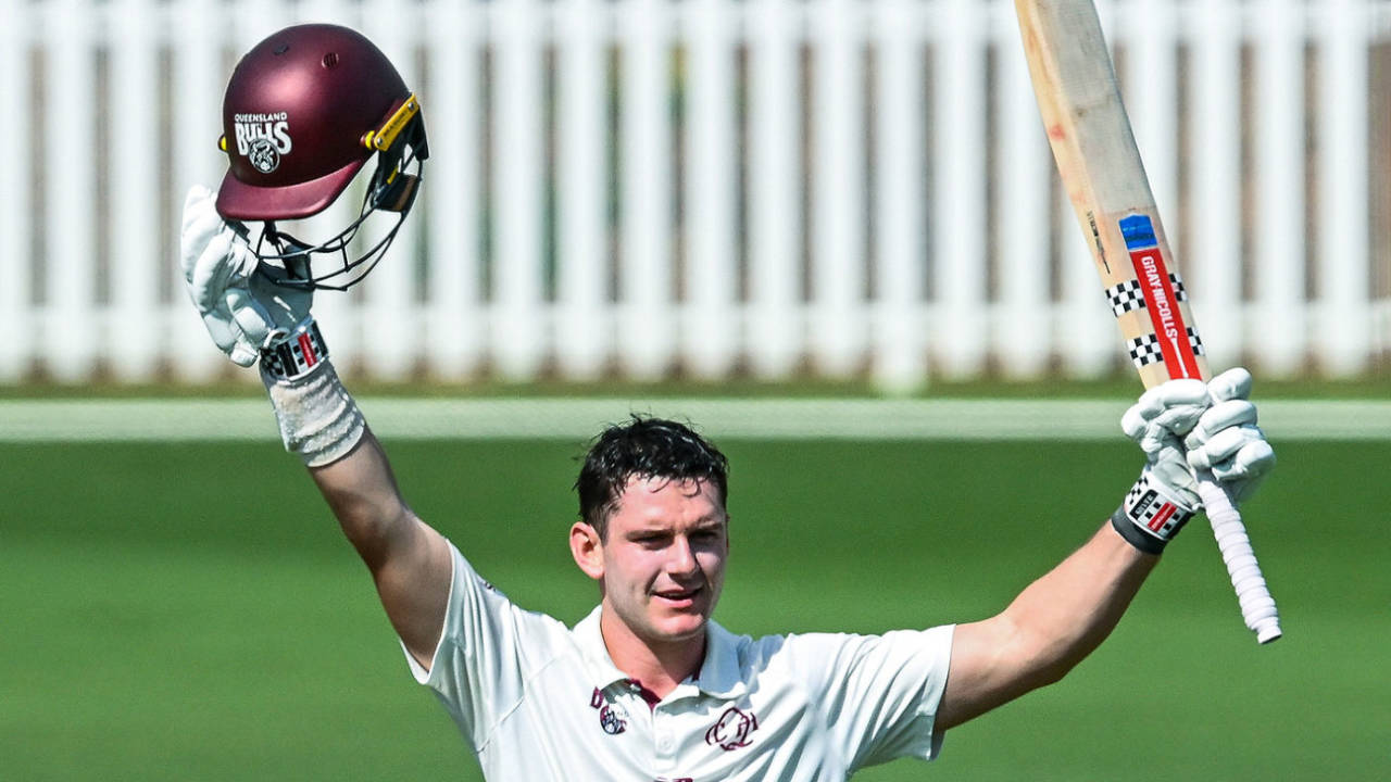 Jack Clayton made a superb century, South Australia vs Queensland, Sheffield Shield final, Karen Rolton Oval, March 28, 2025