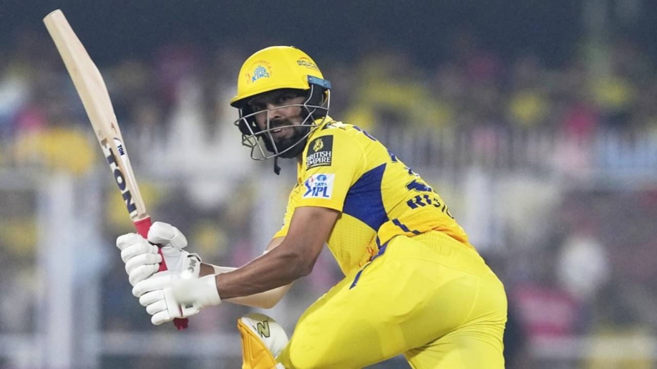 Ruturaj Gaikwad was quick off the blocks, Rajasthan Royals vs Chennai Super Kings, IPL 2025, Guwahati, March 30, 2025