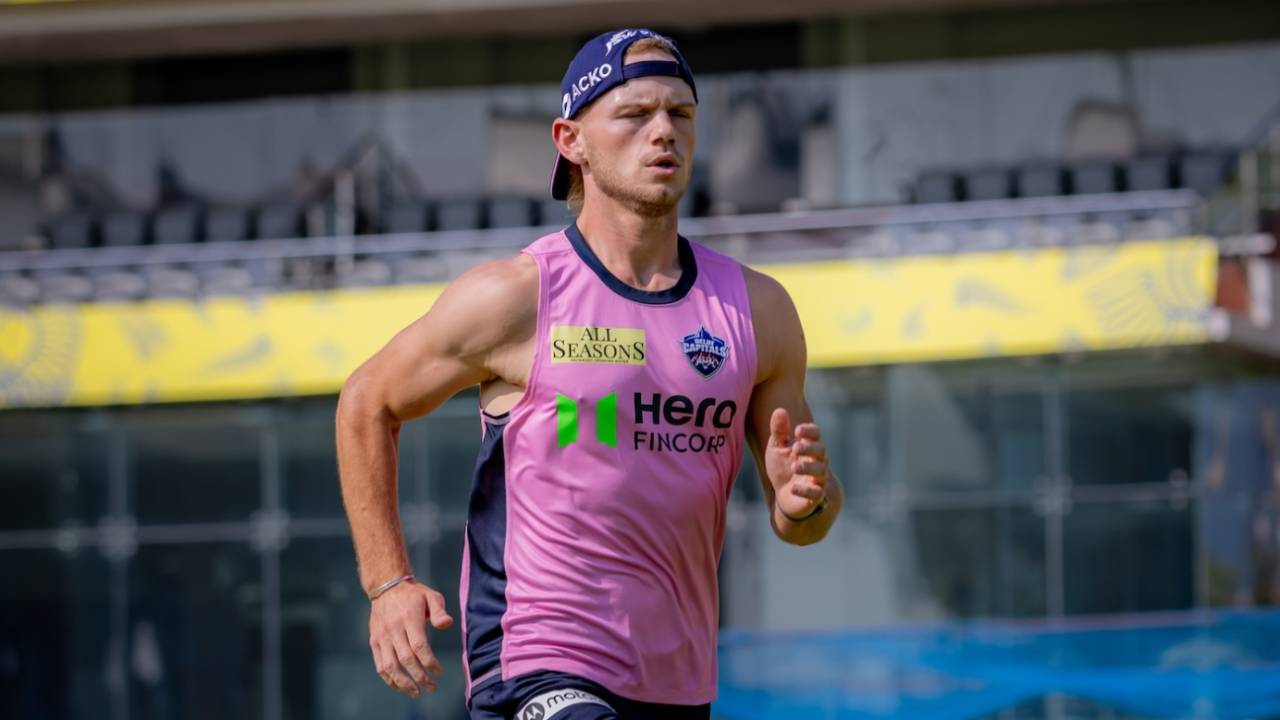 Jake Fraser-McGurk goes through some drills, IPL 2025, Chennai, April 1, 2025