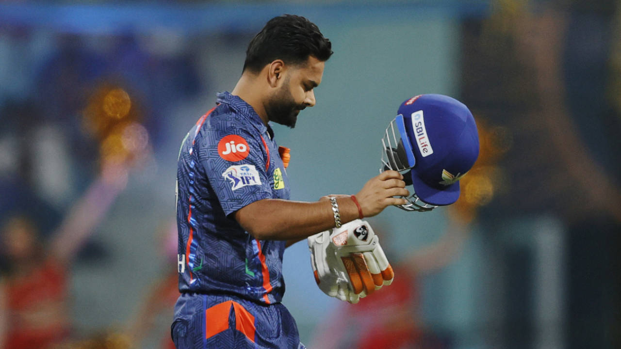 Rishabh Pant's torrid start to the season continued, Lucknow Super Giants vs Punjab Kings, IPL, Lucknow, April 1, 2025