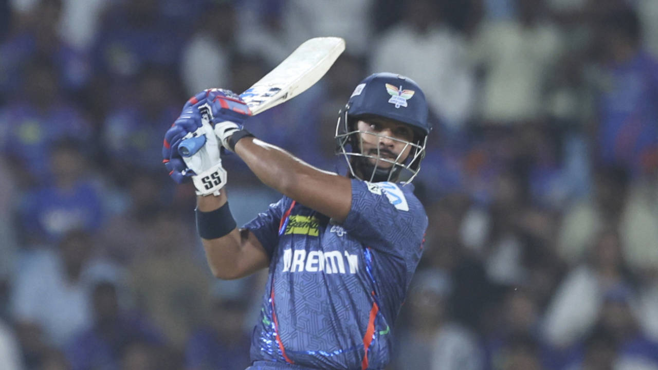 Nicholas Pooran continued his good form with a 30-ball 44, Lucknow Super Giants vs Punjab Kings, IPL, Lucknow, April 1, 2025