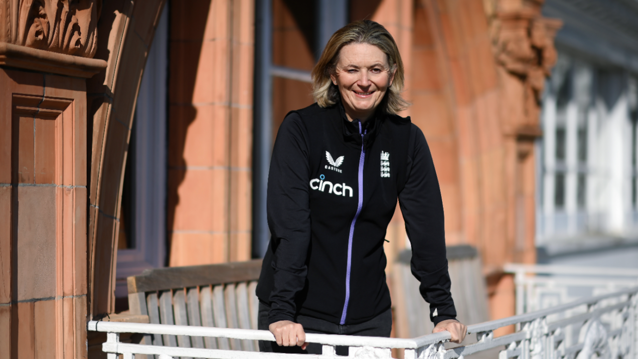Charlotte Edwards presides at Lord's on her first day as England Women's head coach, April 2, 2025