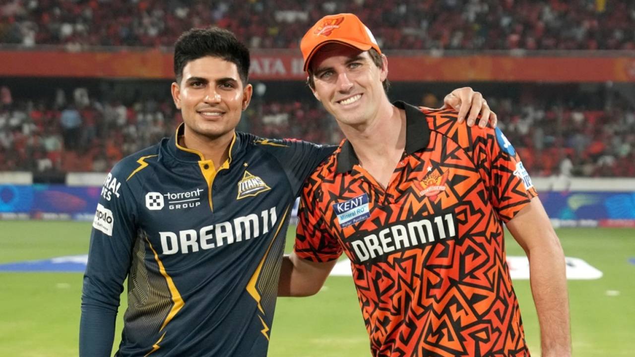 Shubman Gill, the Gujarat Titans captain, won the toss and elected to field, Sunrisers Hyderabad vs Gujarat Titans, IPL 2025, Hyderabad, April 6, 2025