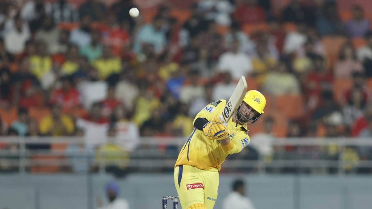 Devon Conway goes big, Punjab Kings vs Chennai Super Kings, IPL 2025, Mullanpur, April 8, 2025