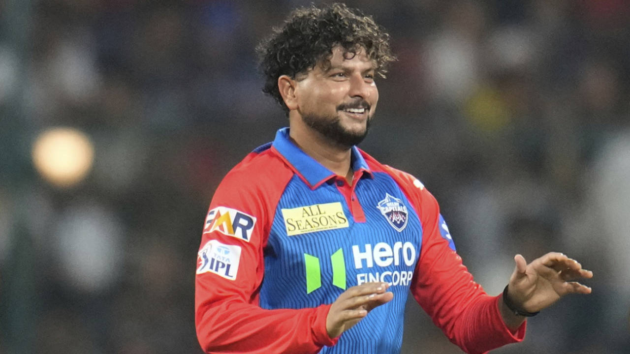 Kuldeep Yadav returned figures of 2 for 17, Royal Challengers Bengaluru vs Delhi Capitals, IPL, Bengaluru, April 10, 2025