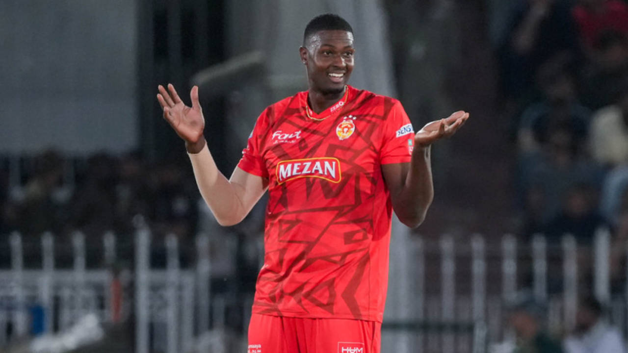 Jason Holder took four wickets on debut, Islamabad United vs Lahore Qalandars, PSL, Rawalpindi, April 11, 2025