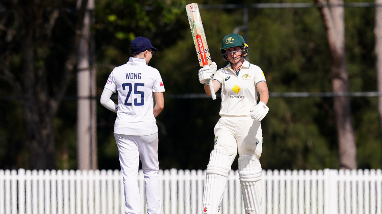Rachel Trenaman top-scored for Australia A with 77, Australia A vs England A, unofficial Test, Sydney, April 12, 2025