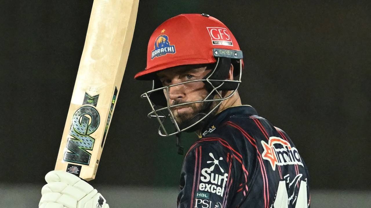 James Vince led the Karachi chase with a quick century, Karachi Kings vs Multan Sultans, PSL 2025, Karachi, April 12, 2025 