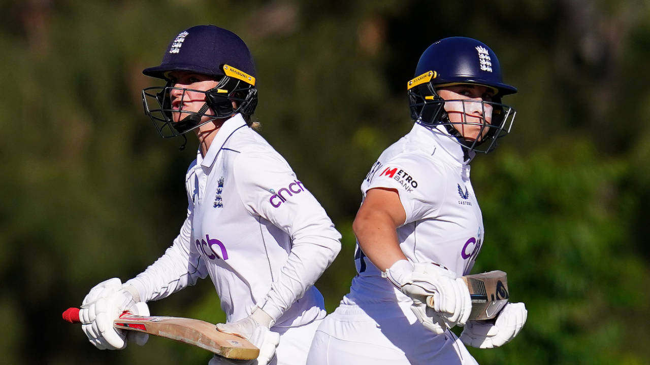 Paige Scholfield and Alice Capsey made a pair of centuries for England A, Australia A vs England A, unofficial Test, Sydney, April 13, 2025