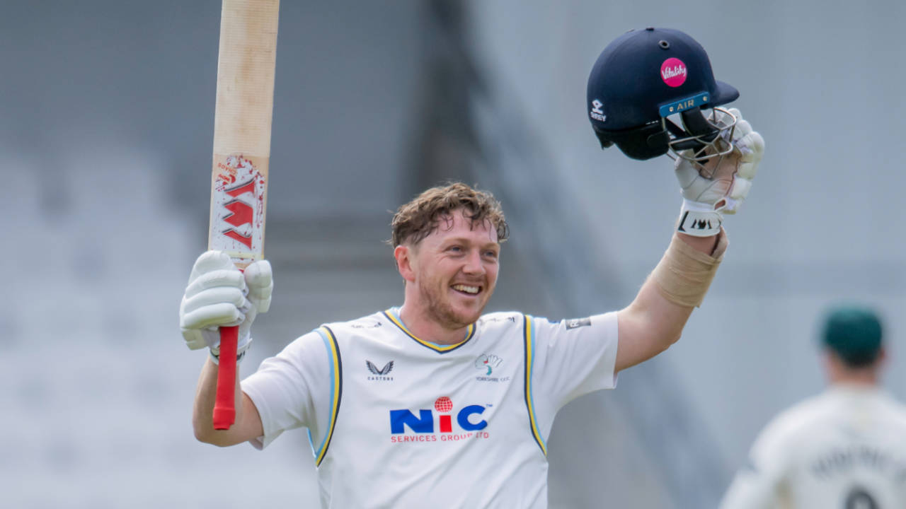 Dom Bess made a century to drive home Yorkshire's advantage, Yorkshire vs Worcestershire, Headingley, April 13, 2025
