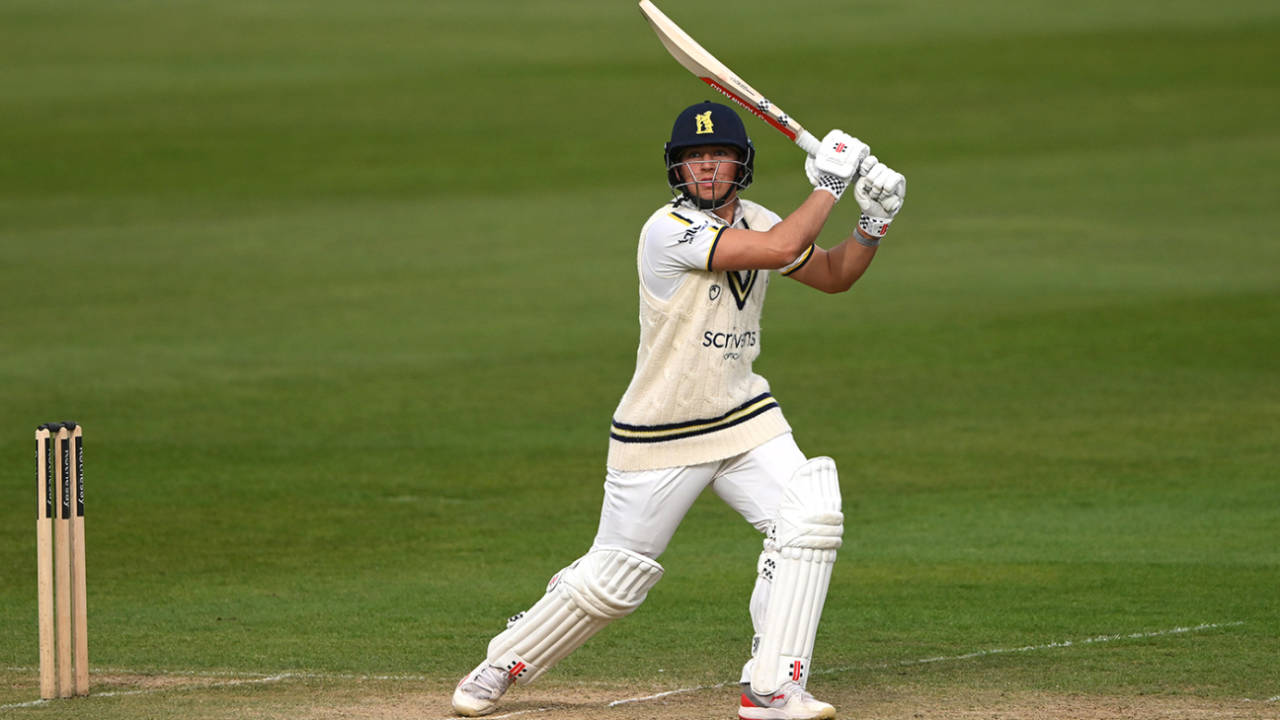 Kai Smith notched a half-century in his second appearance, Durham vs Warwickshire, Chester-le-Street, County Championship, April 12, 2025