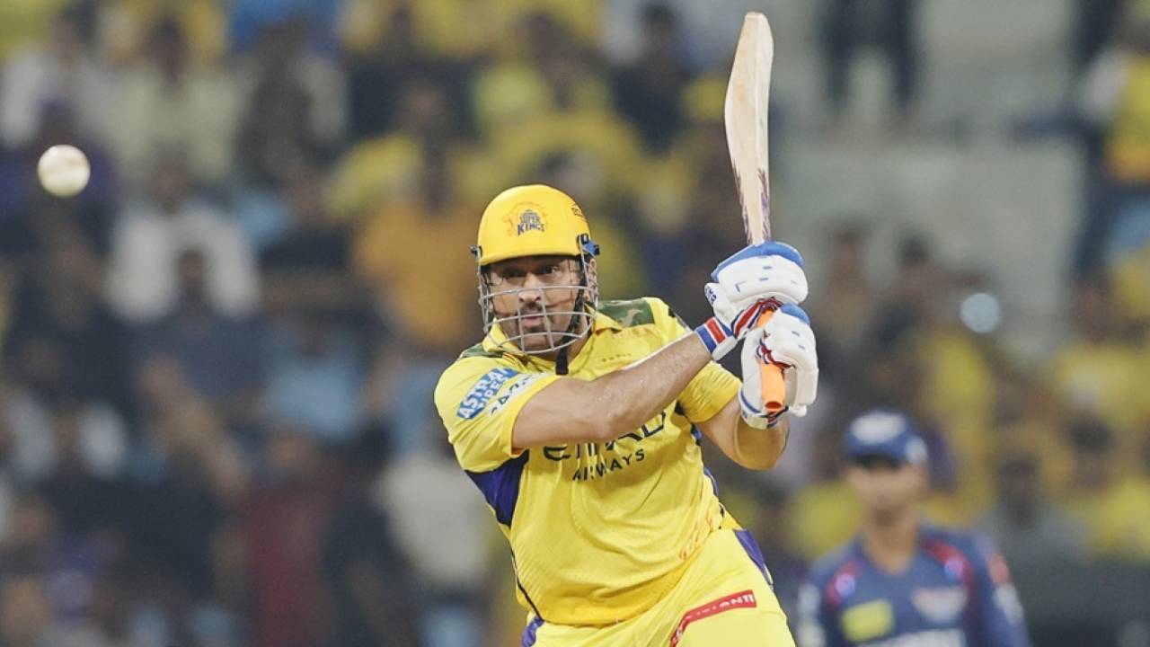 MS Dhoni made 26 off 11 balls, Lucknow Super Giants vs Chennai Super Kings, IPL 2025, Lucknow, April 14, 2025