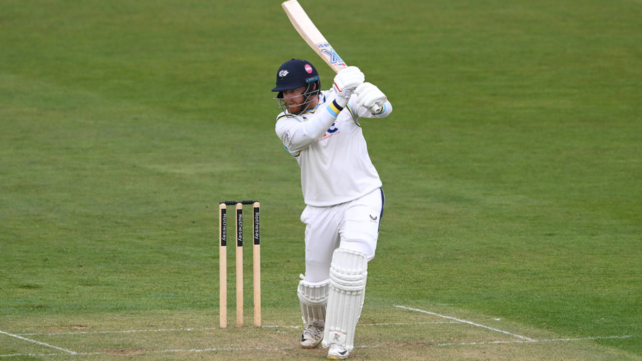 Jonny Bairstow made 22 off 27 balls, Durham vs Yorkshire, County Championship, Chester-le-Street, April 18, 2025
