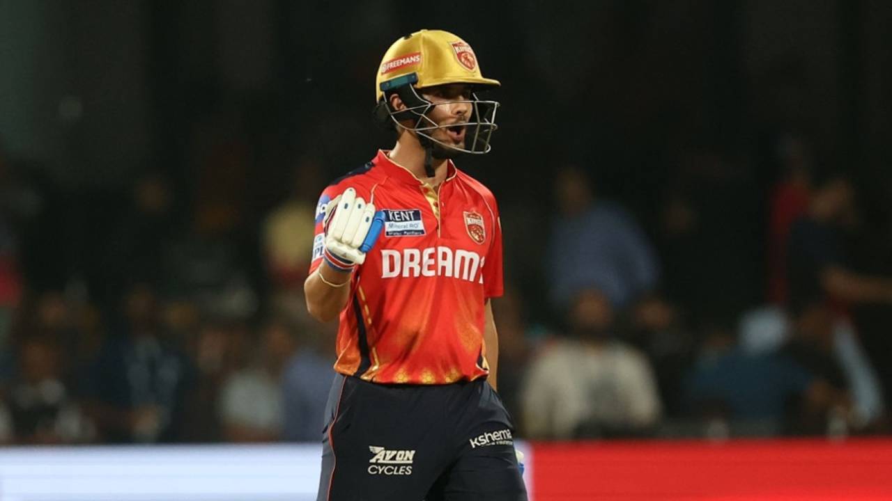 Nehal Wadhera's unbeaten 19-ball 33 took Punjab Kings home, Royal Challengers Bengaluru vs Punjab Kings, IPL 2025, Bengaluru, April 18, 2025