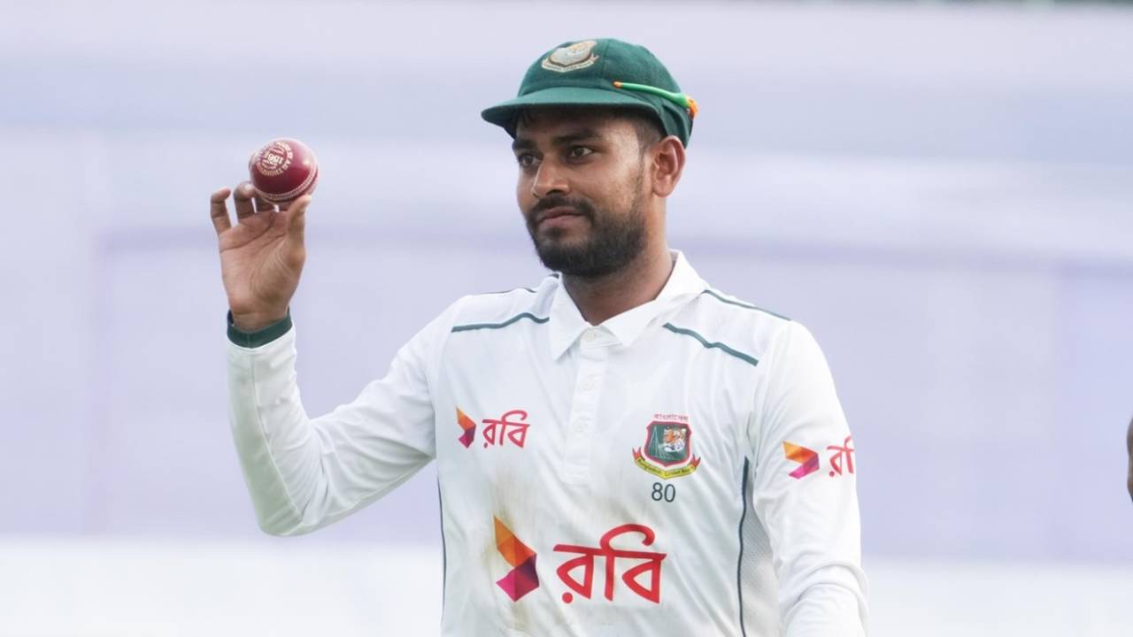 Mehidy Hasan Miraz returned 5 for 52 but Zimbabwe still managed an 82-run lead, Bangladesh vs Zimbabwe, 1st Test, Sylhet, 2nd day, April 21, 2025