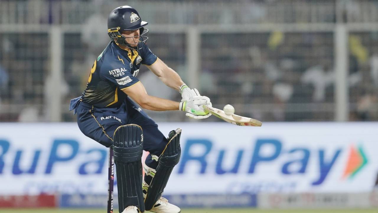 Jos Buttler plays his signature scoop, Kolkata Knight Riders vs Gujarat Titans, IPL 2025, Kolkata, April 20, 2025