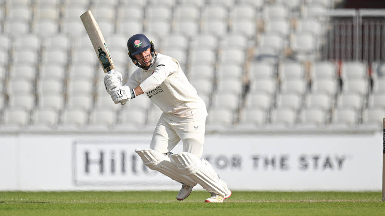 Josh Bohannon calmed Lancashire nerves on the final afternoon, Lancashire vs Leicestershire, County Championship, Division Two, Old Trafford, April 21, 2025