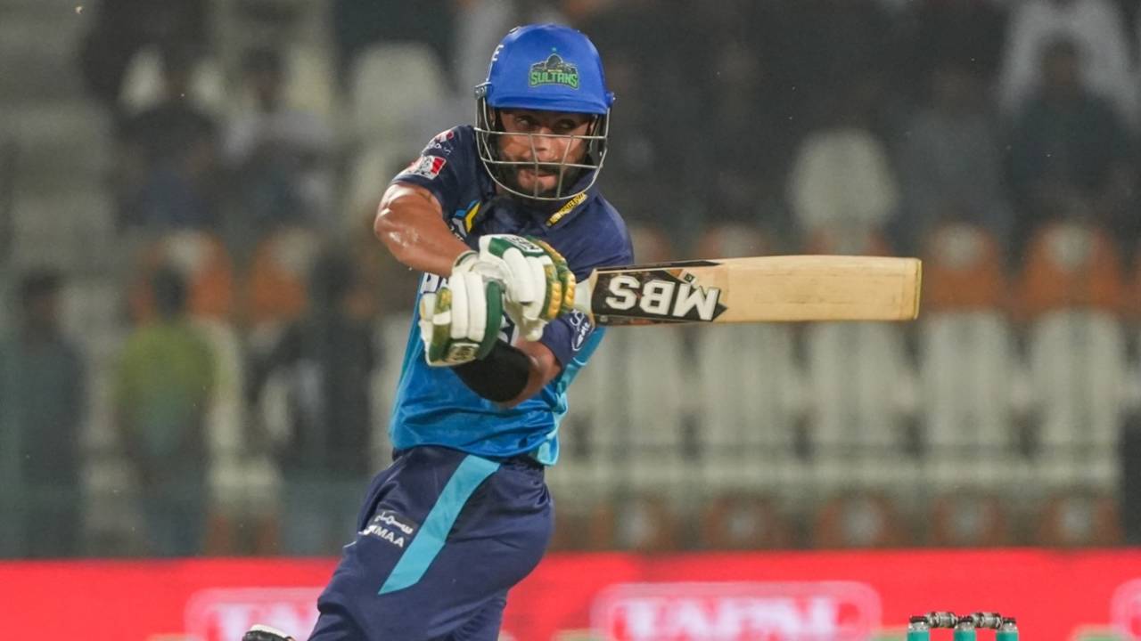 Yasir Khan got off to a blazing start, Multan Sultans vs Lahore Qalandars, PSL, Multan, April 22, 2025