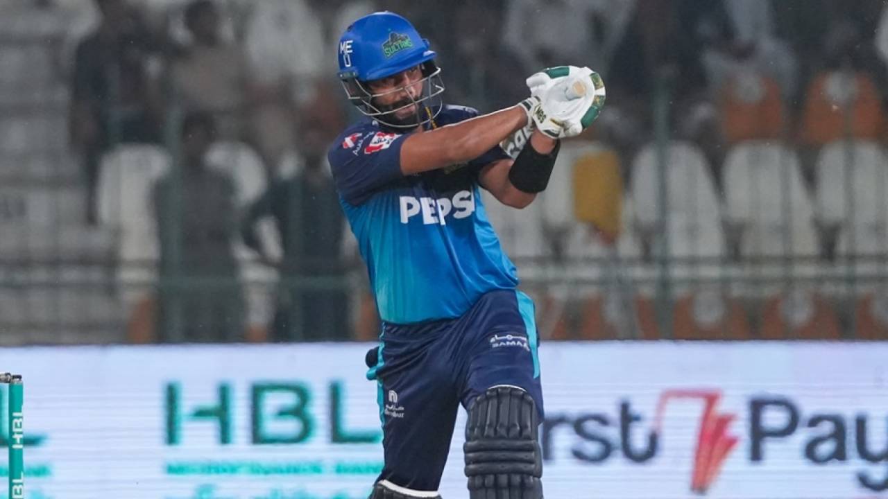 Yasir Khan was severe on Zaman Khan in the powerplay, Multan Sultans vs Lahore Qalandars, PSL, Multan, April 22, 2025