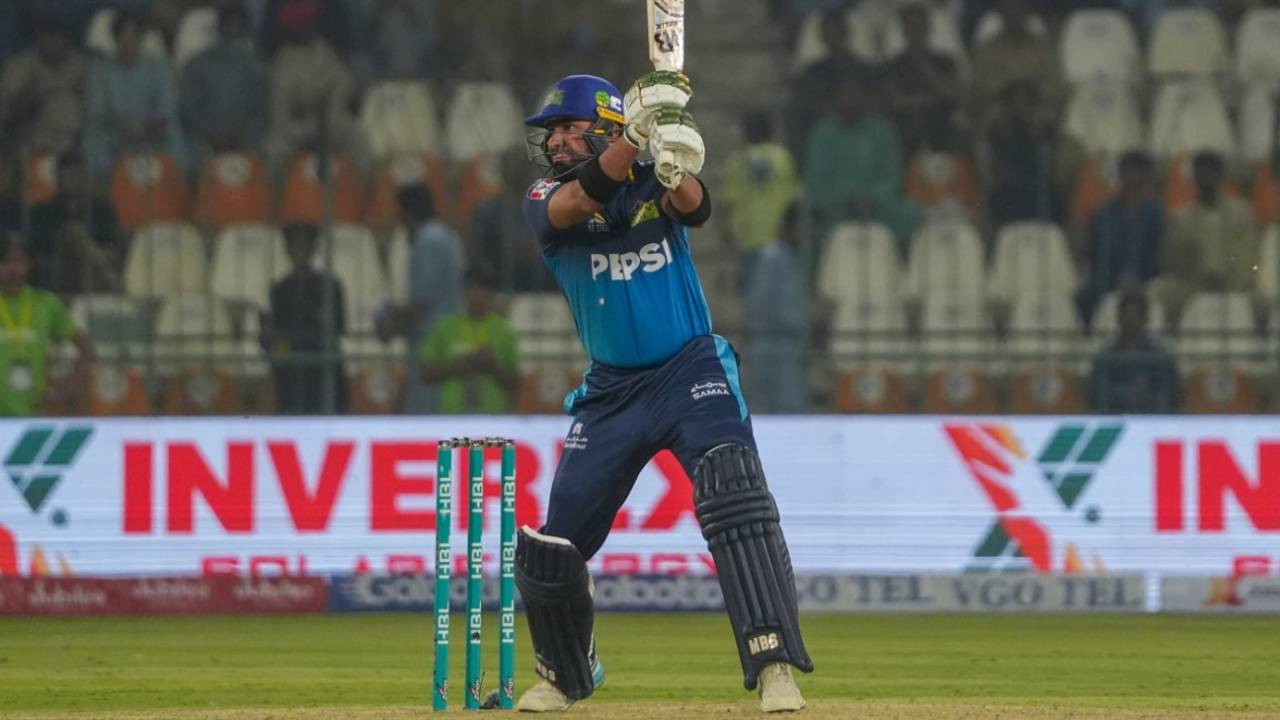 Iftikhar Ahmed flourished at the death, Multan Sultans vs Lahore Qalandars, PSL, Multan, April 22, 2025