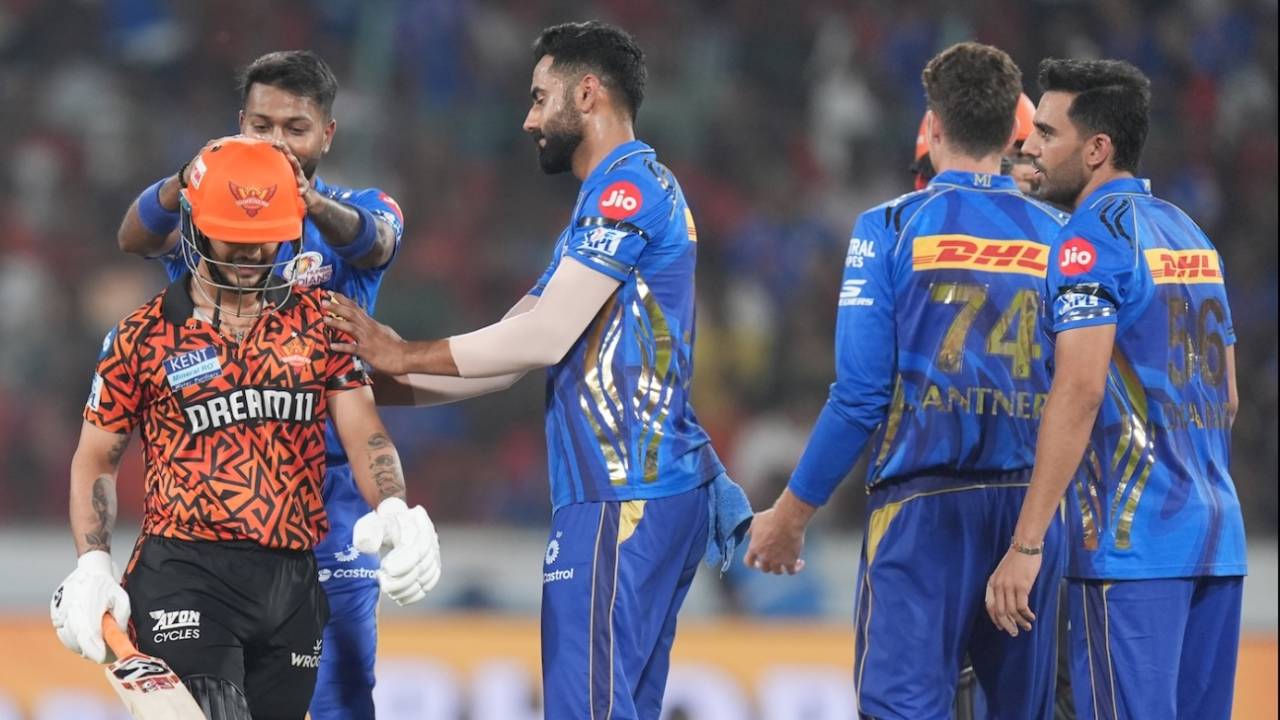 Ishan Kishan walked off for a delivery he had not nicked, Sunrisers Hyderabad vs Mumbai Indians, IPL 2025, Hyderabad, April 23, 2025