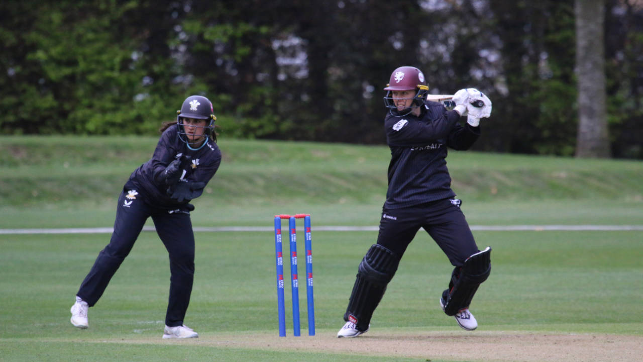 Heather Knight made an attacking half-century for Somerset, Surrey Women vs Somerset Women, Metro Bank One Day Cup, Beckenham, April 23, 2025