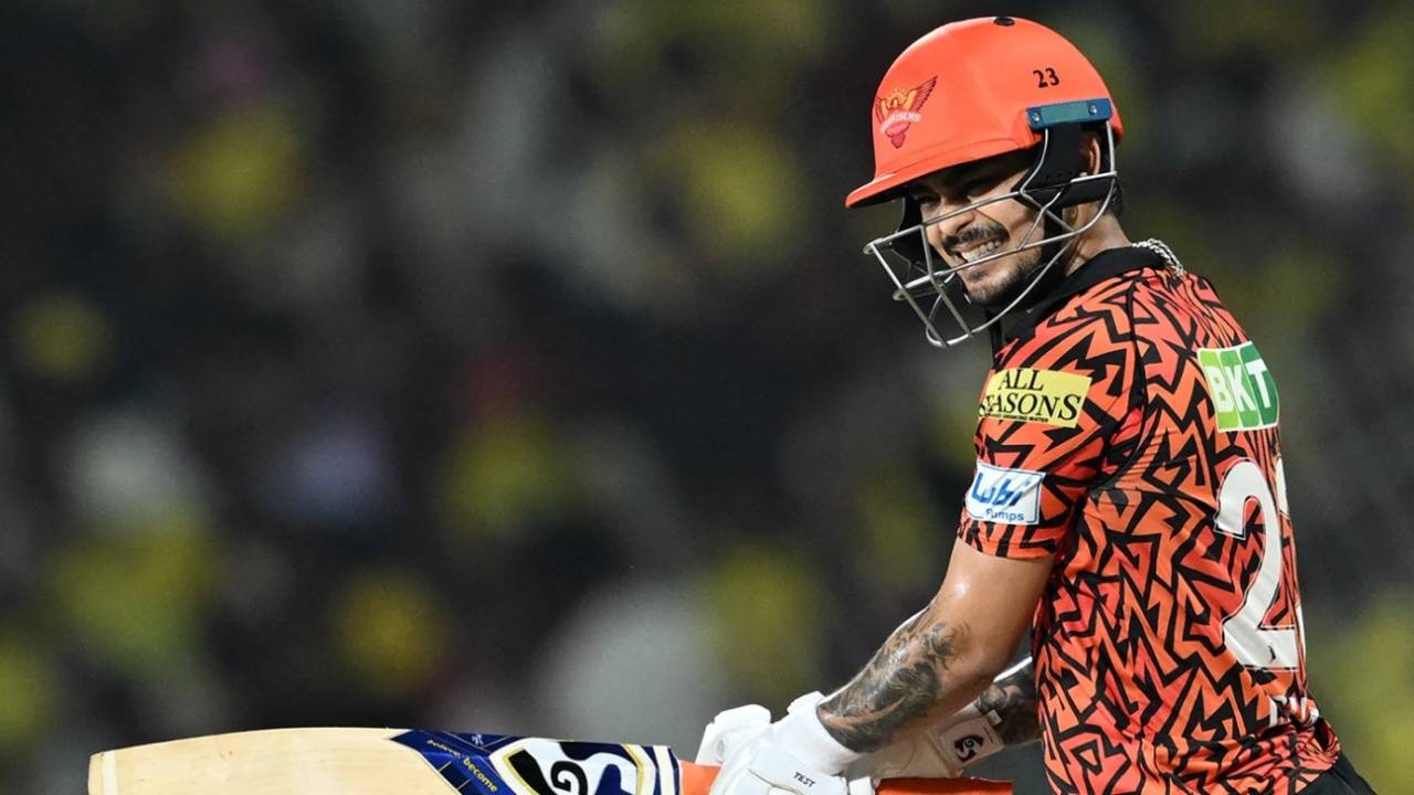 Ishan Kishan kept the SRH scorecard moving, Chennai Super Kings vs Sunrisers Hyderabad, IPL 2025, Chennai, April 25, 2025